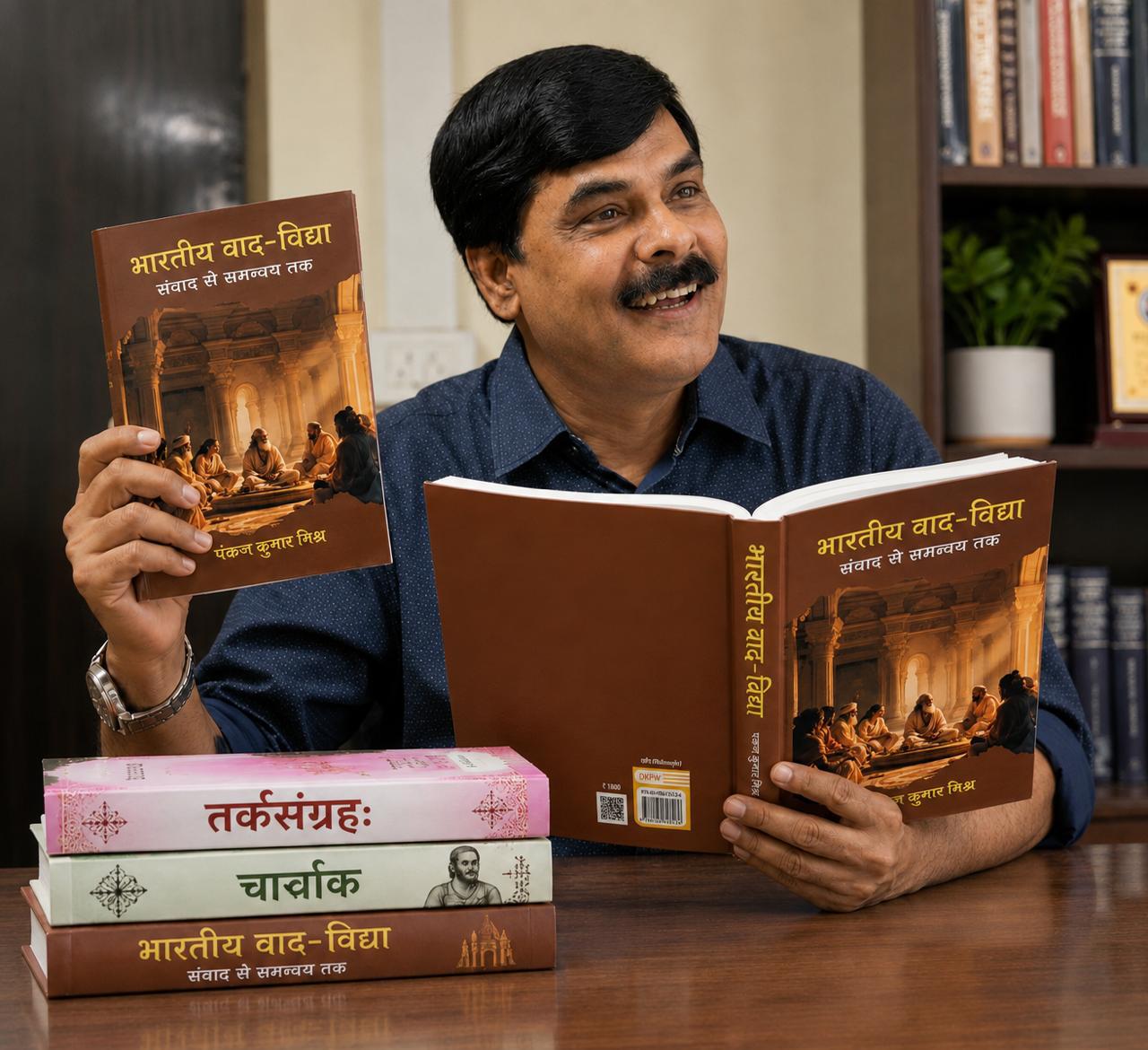 Prof. Pankaj Kumar Mishra Publishes Book on Indian Traditions of Debate and Reasoning